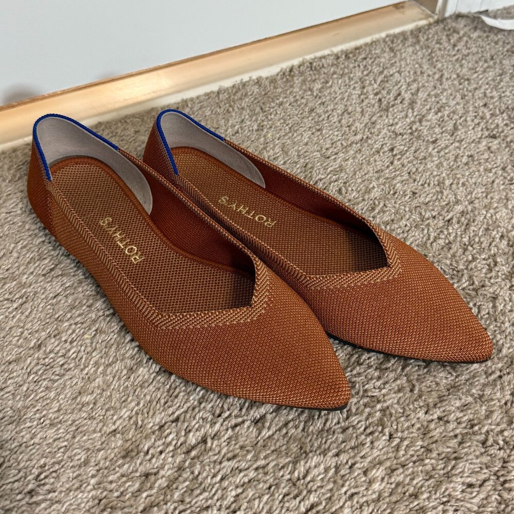 Rothy's The Point - Fawn - Size 9